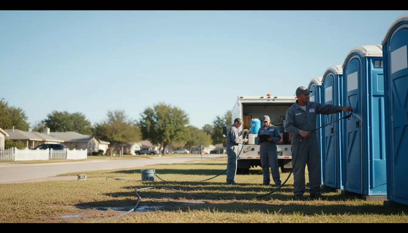 Long-Term Portable Toilet Rental in Winston, OR near me